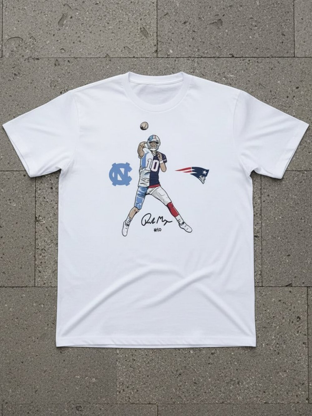 Football Quarterback Graphic T-Shirt | American Football Fan Tee | Vintage Style